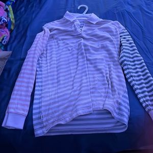 Obey striped multicolor Polo